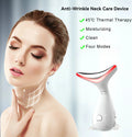 Neck Face Beauty Device, Skin Care Facial Massager, 3 in 1 Portable Face Massager for Skin Care, Face Sculpting Tool, Vibration, Thermal, Microcurrent